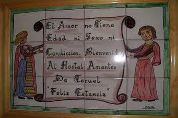 Hostal Amantes De Teruel Buitenkant foto